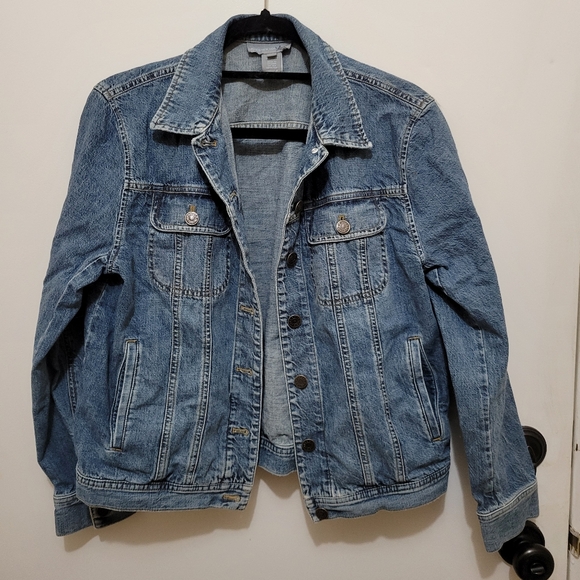 Jones New York Womens Light Blue Denim Jacket - Size 8 - Picture 1 of 12